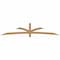 Ekena Millwork Davenport Timber Gable Bracket, Western Red Cedar, 108"W x 22"H x 3 1/2"D x 3 1/2"F, 5/12 Pitch GBW108X22X0404DAV00SWR - alternate 1